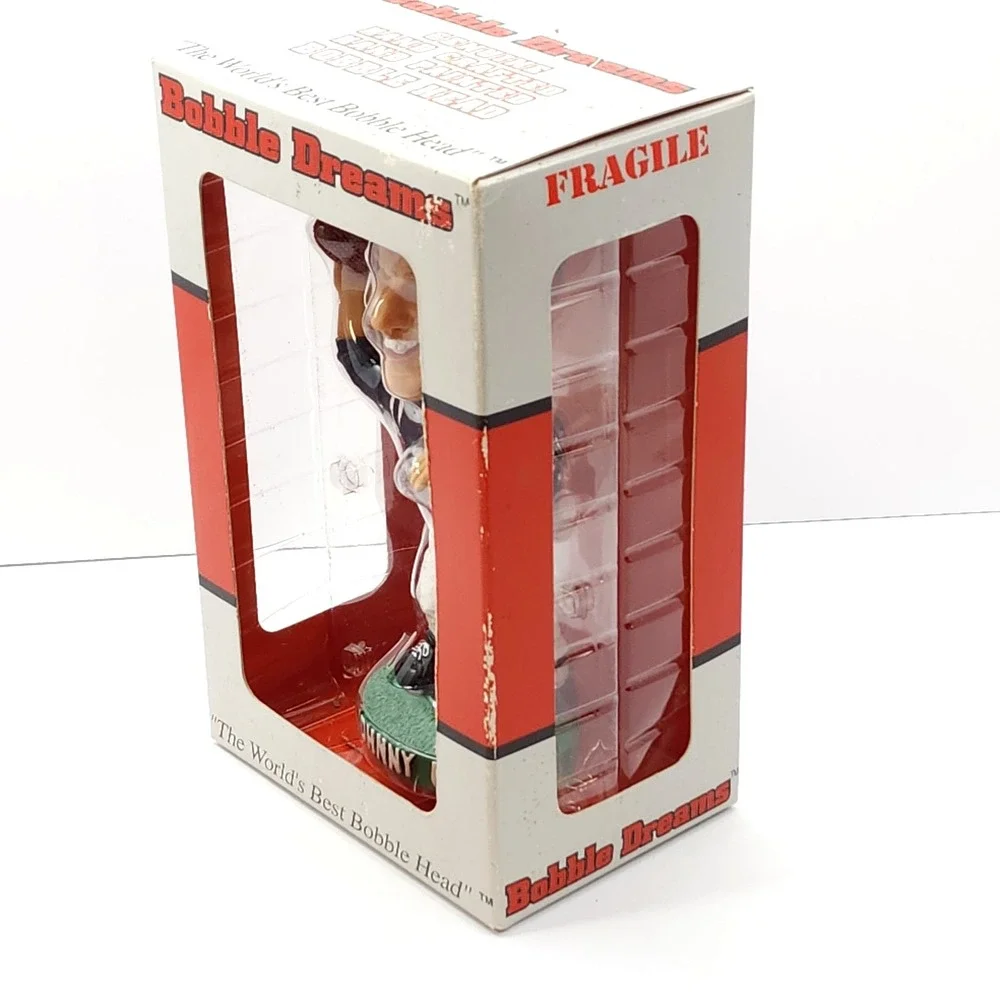 Vintage JOHNNY UNITAS Bobble Dreams NFL Collectible Bobble Head New in Box